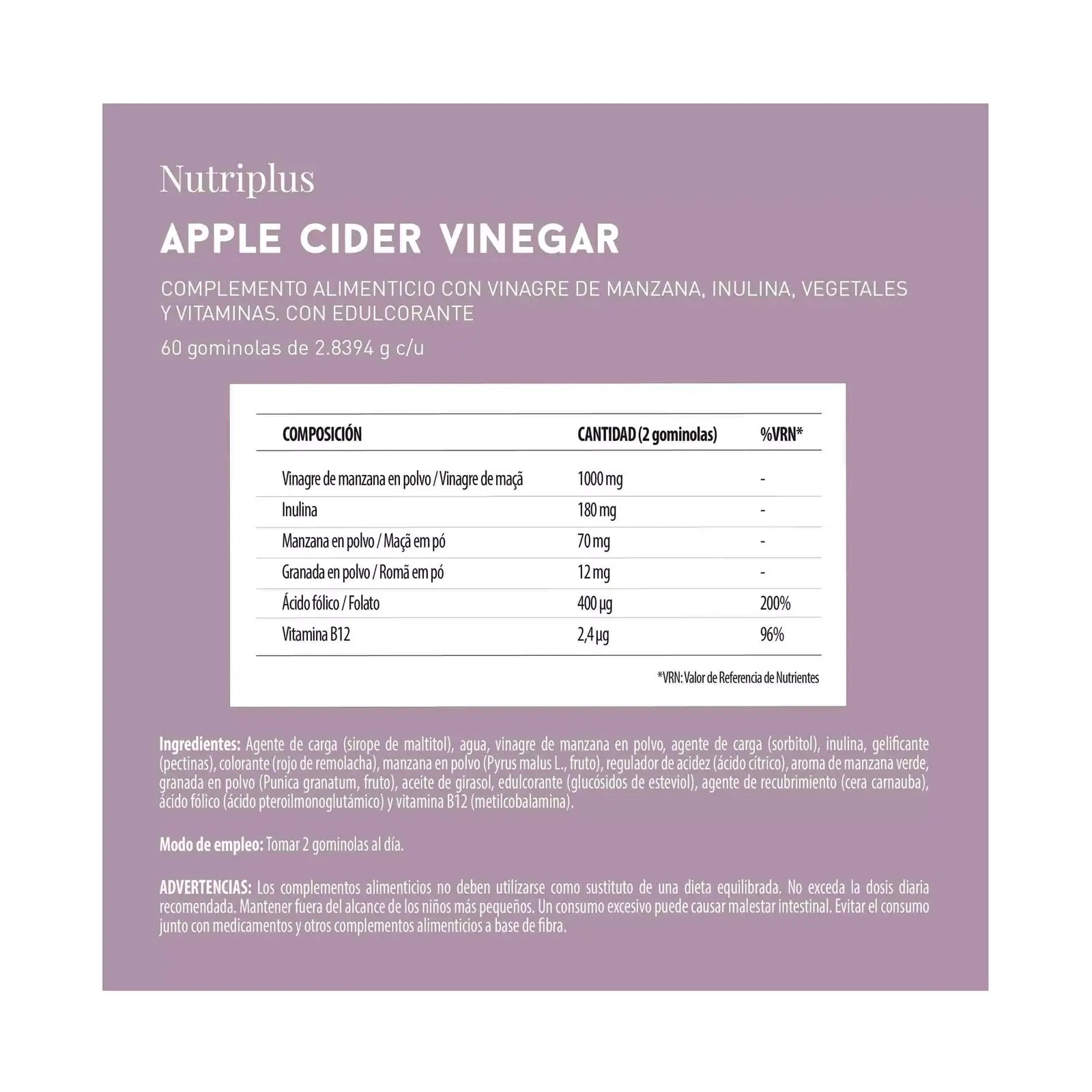 Apple Cider Vinegar Gomitas Farmasi