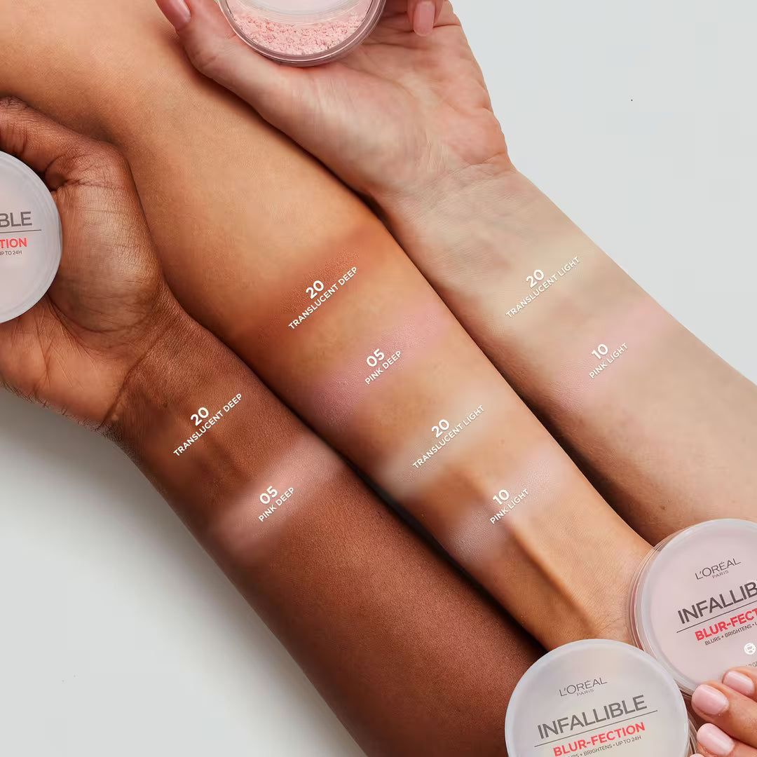 Polvos Sueltos de larga duración Infallible Blur fection L'Oreal