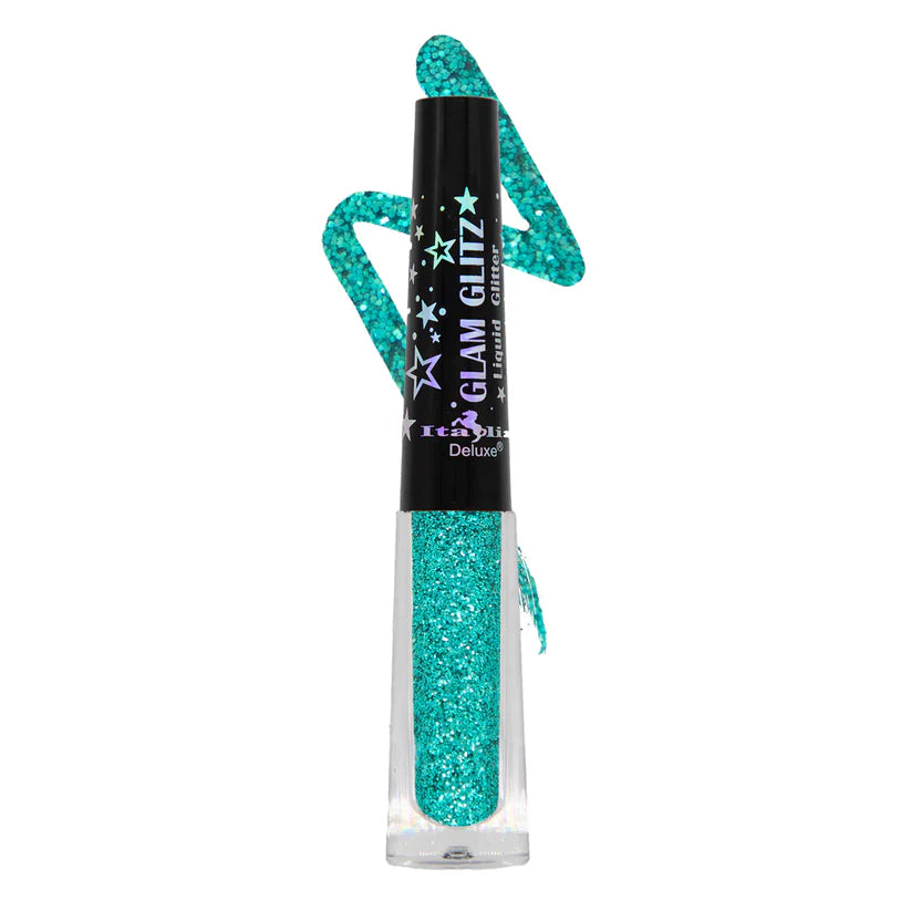 Delineador de Ojos Liquido con Glitter Glam Glitz Italia Deluxe