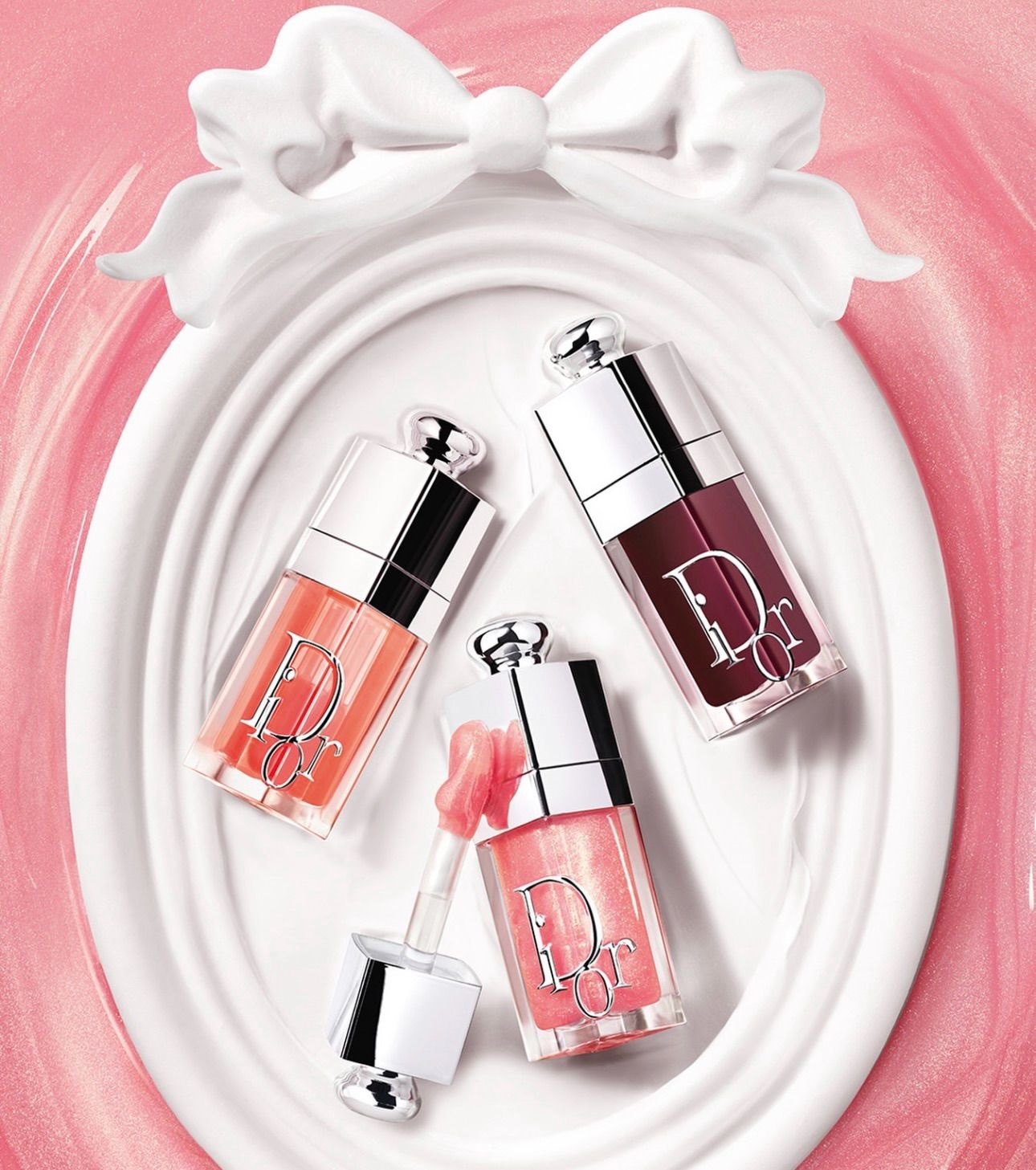 Lip Glow Oil Hydrating High-Shine Gloss 007 Raspberry Dior