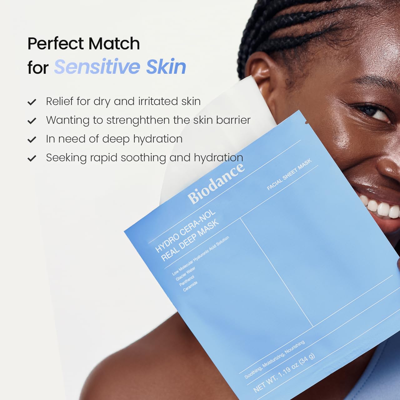Mascarilla Hydro Cera nol Real Deep Biodance