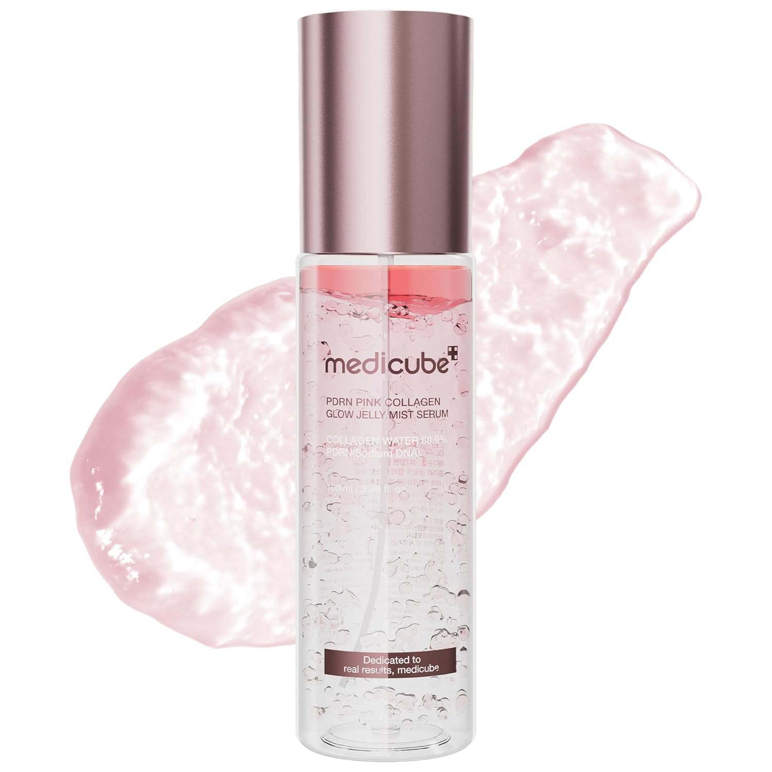 Suero en Mist con colágeno PDRN Rosa Medicube
