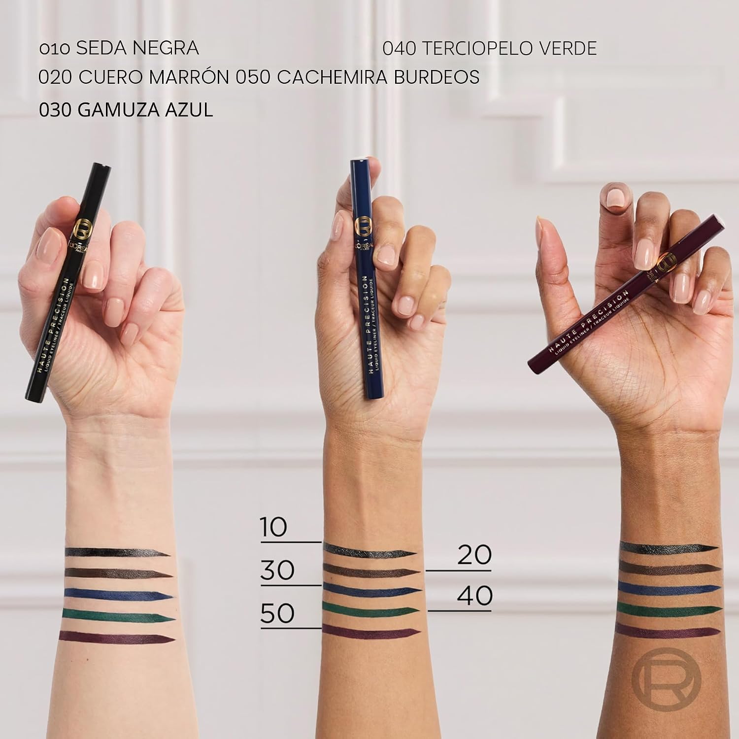 Delineador de Ojos Líquido Impermeable Burgundy Cashmere L'Oreal Paris