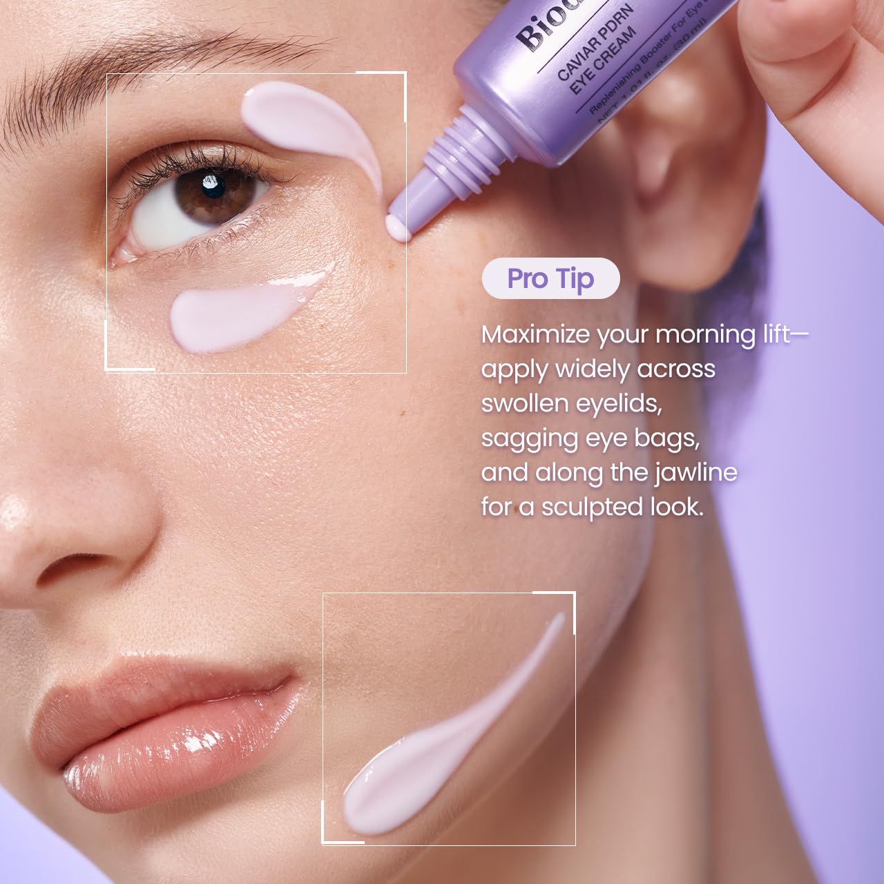 Crema para el Contorno de Ojos con Caviar y PDRN Biodance