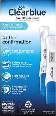 Prueba de embarazo Clearblue