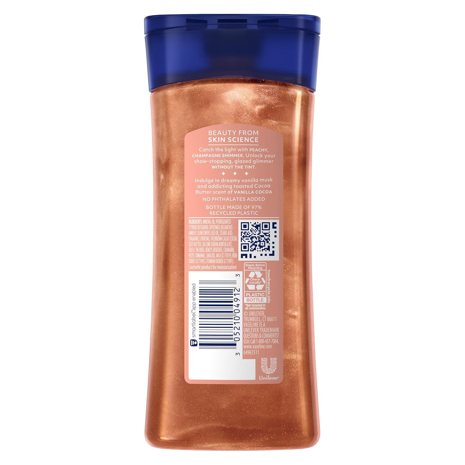 Aceite Corporal Glazed and Glisten Sunlit Glow 200ml Vaseline
