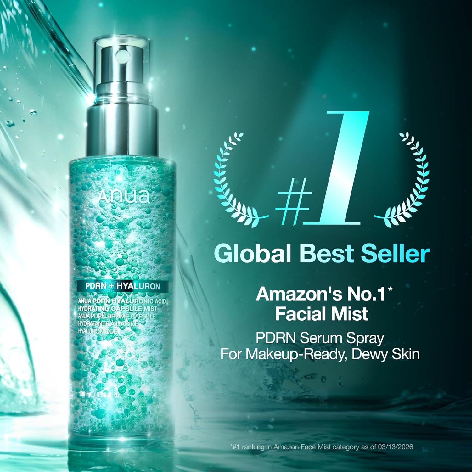 Sérum facial en Spray PDRN Collagen Glow Anua