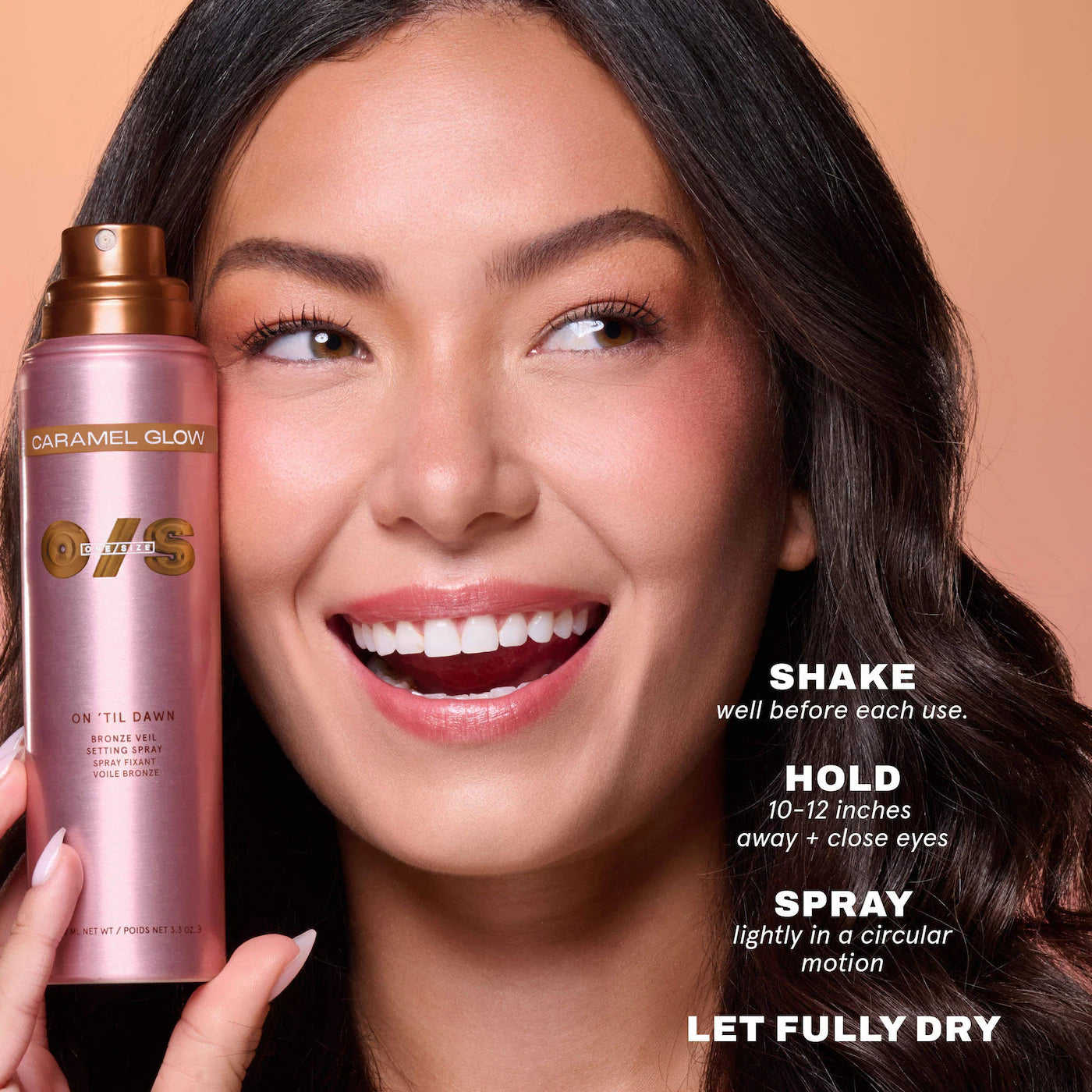 Spray Fijador Bronceado 16H 143 ML - ONE/SIZE By Patrick Starrr On 'Til Dawn Bronze Veil Waterproof Setting Spray