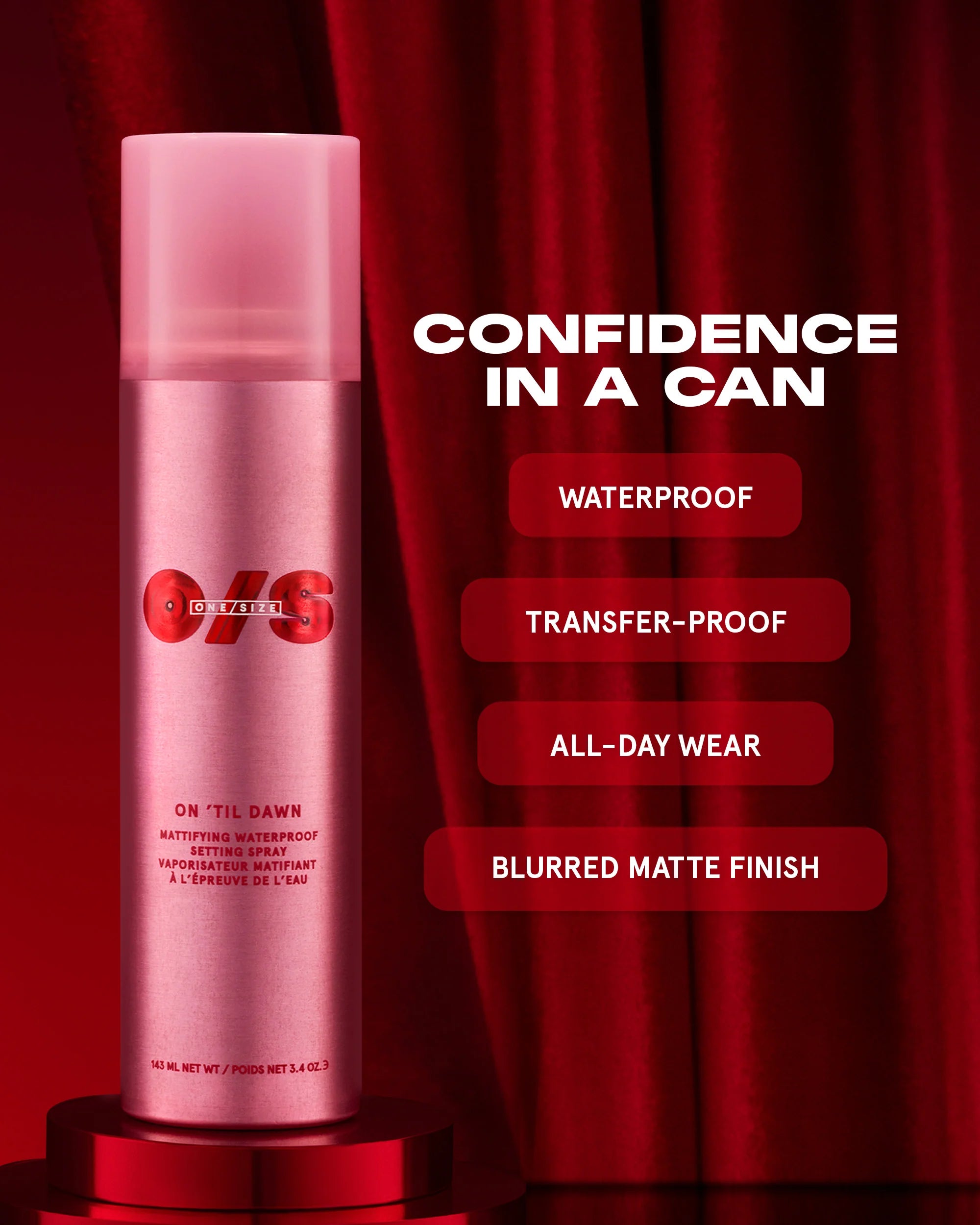 On 'Til Dawn Spray Fijador Matificante y Contra Agua 146 mL ONE/SIZE by Patrick Starrr