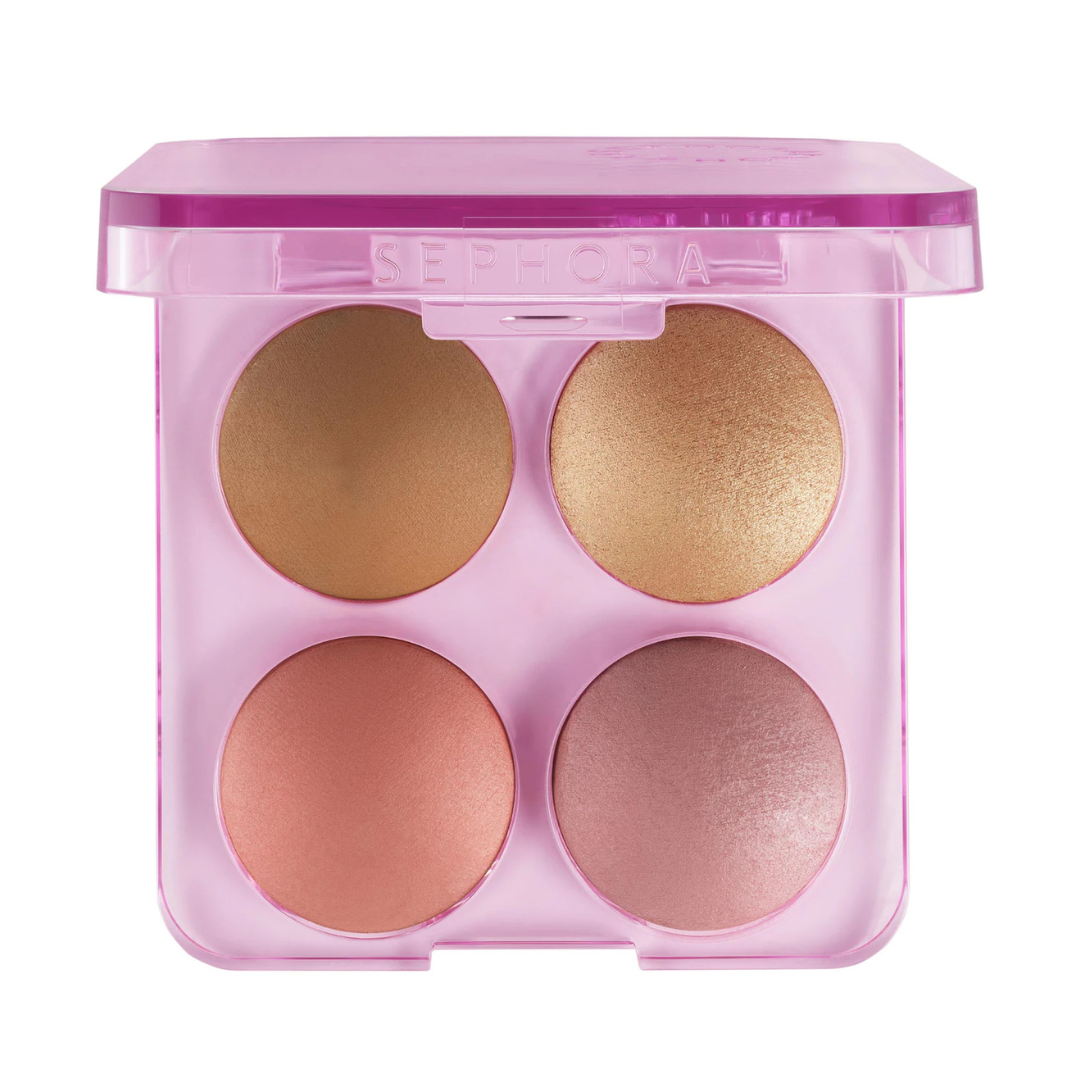 Paleta de Rostro: Bronzer, Rubor e Iluminador SEPHORA COLLECTION