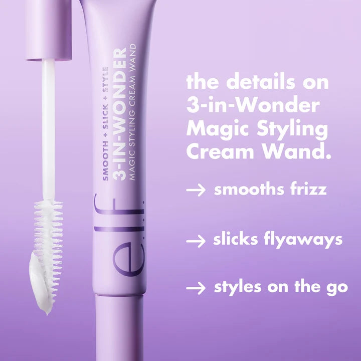 elf Hair 3-in-Wonder Magic Styling Cream Wand – Control de Frizz y Cabellos Rebeldes 20 ml
