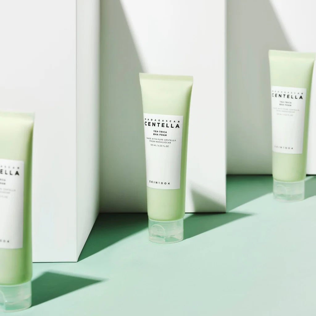 Espuma Limpiadora Tea Trica BHA Skin1004