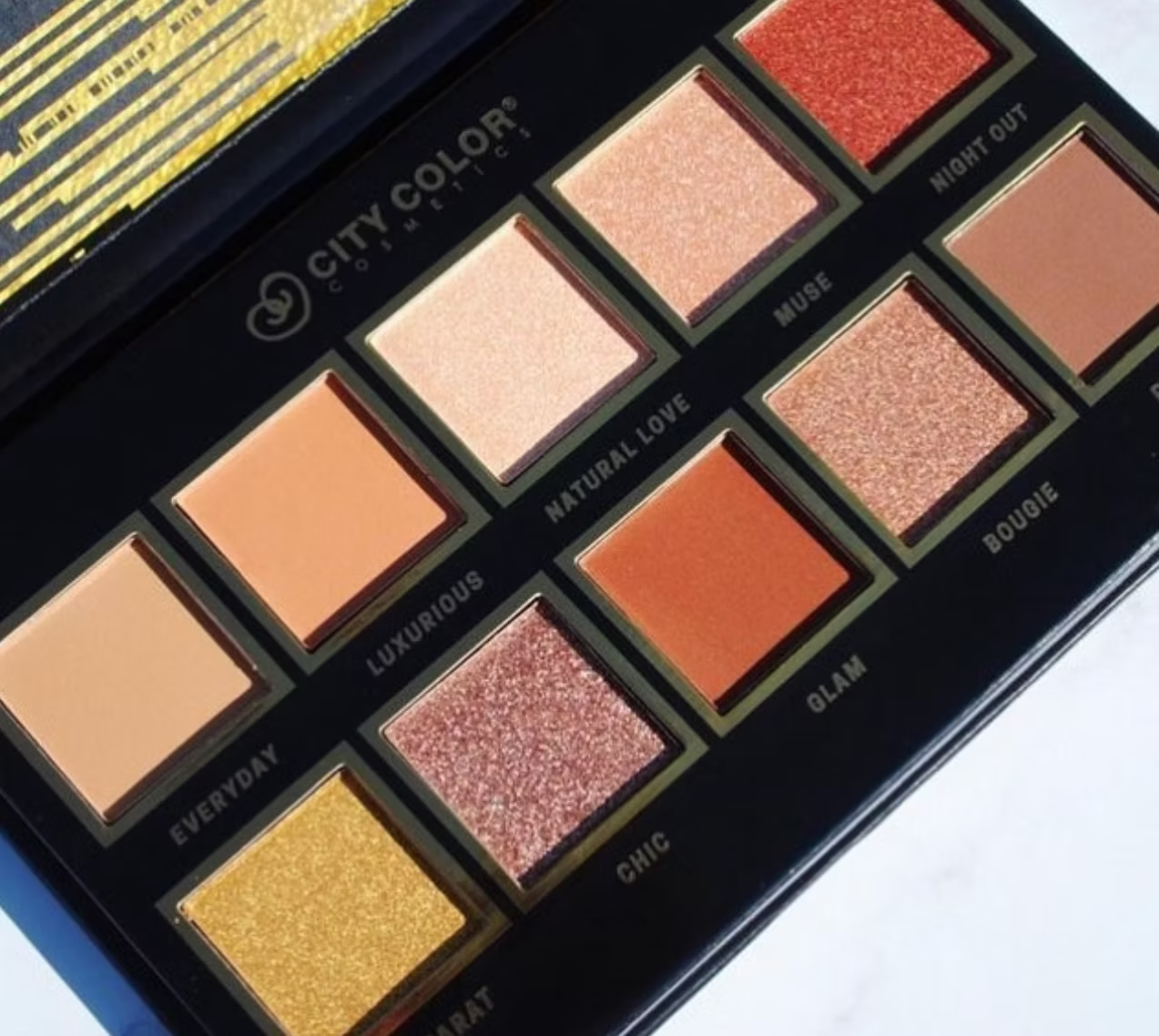 Paleta de Sombras Rich Glam CityColor