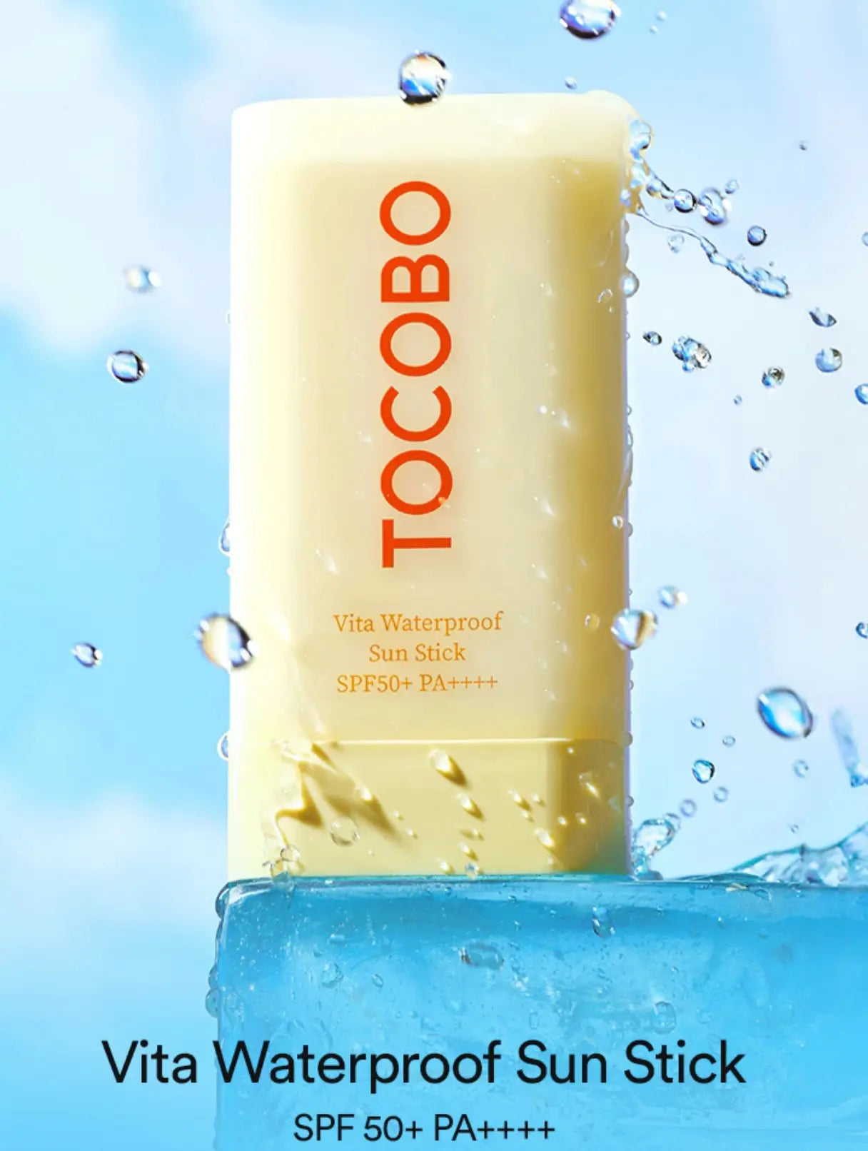 Protector Solar en Stick Vita Resistente al Agua SPF50+ PA++++ Tocobo