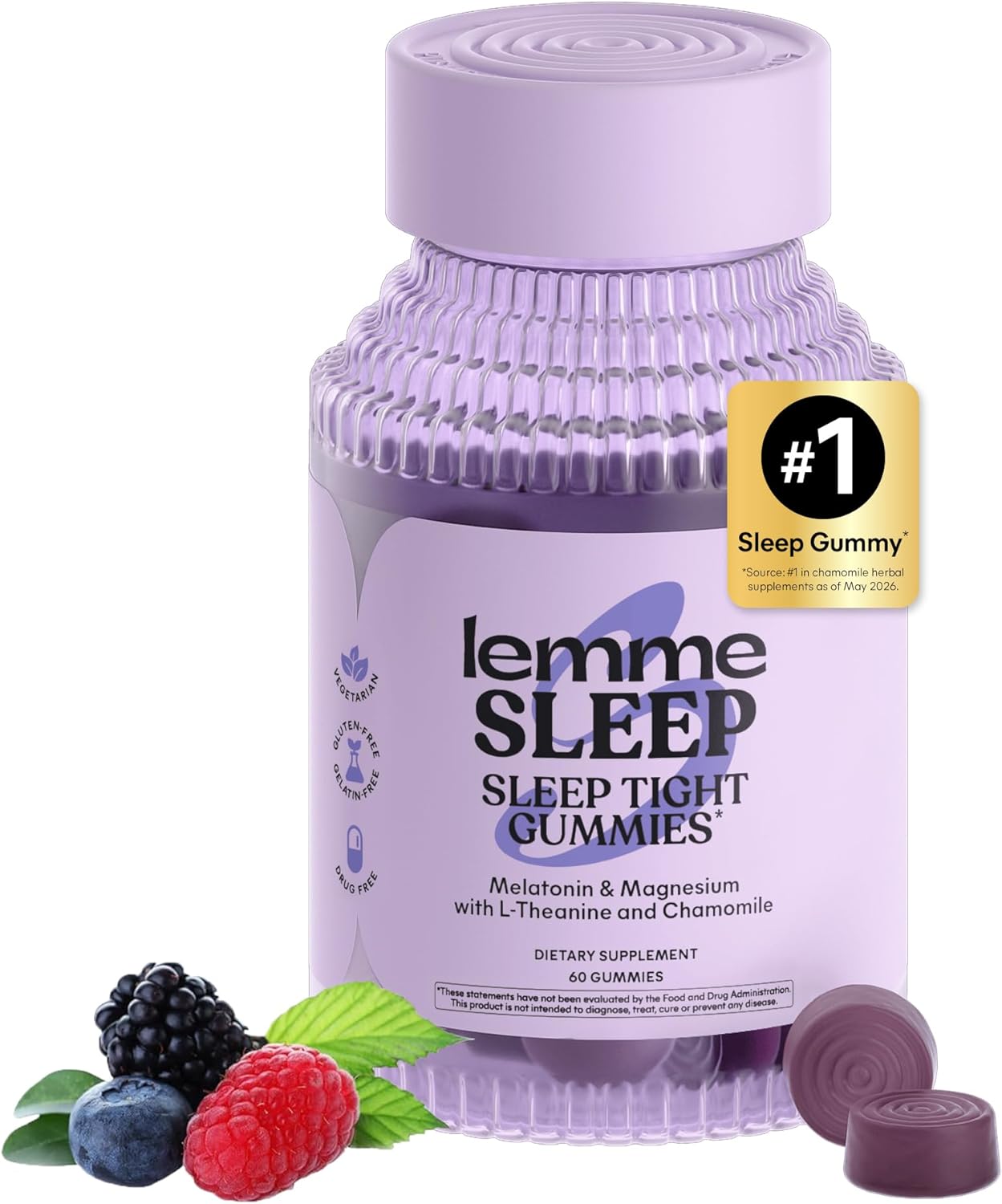 Sleep: Gomitas para Dormir 60 ct Lemme