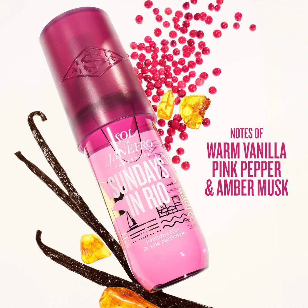 Sundays in Rio Warm Vanilla Hair Perfume Mist 90 mL Sol de Janeiro