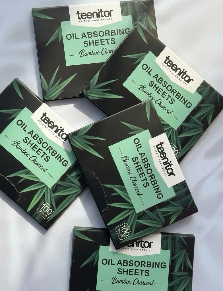 100 Papelitos de Bamboo Absorbentes Teenitor