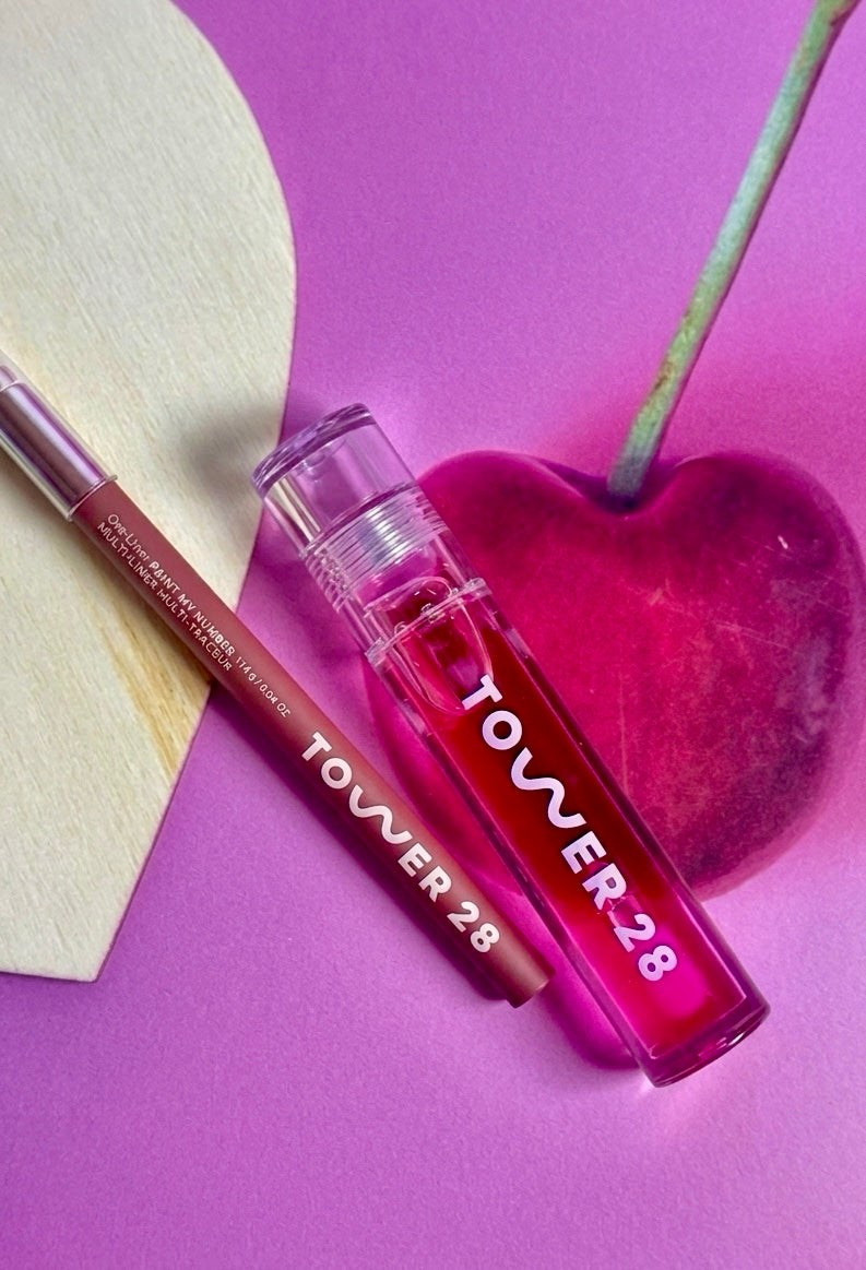 Kit de labios Liner + Shine Tower 28 Beauty