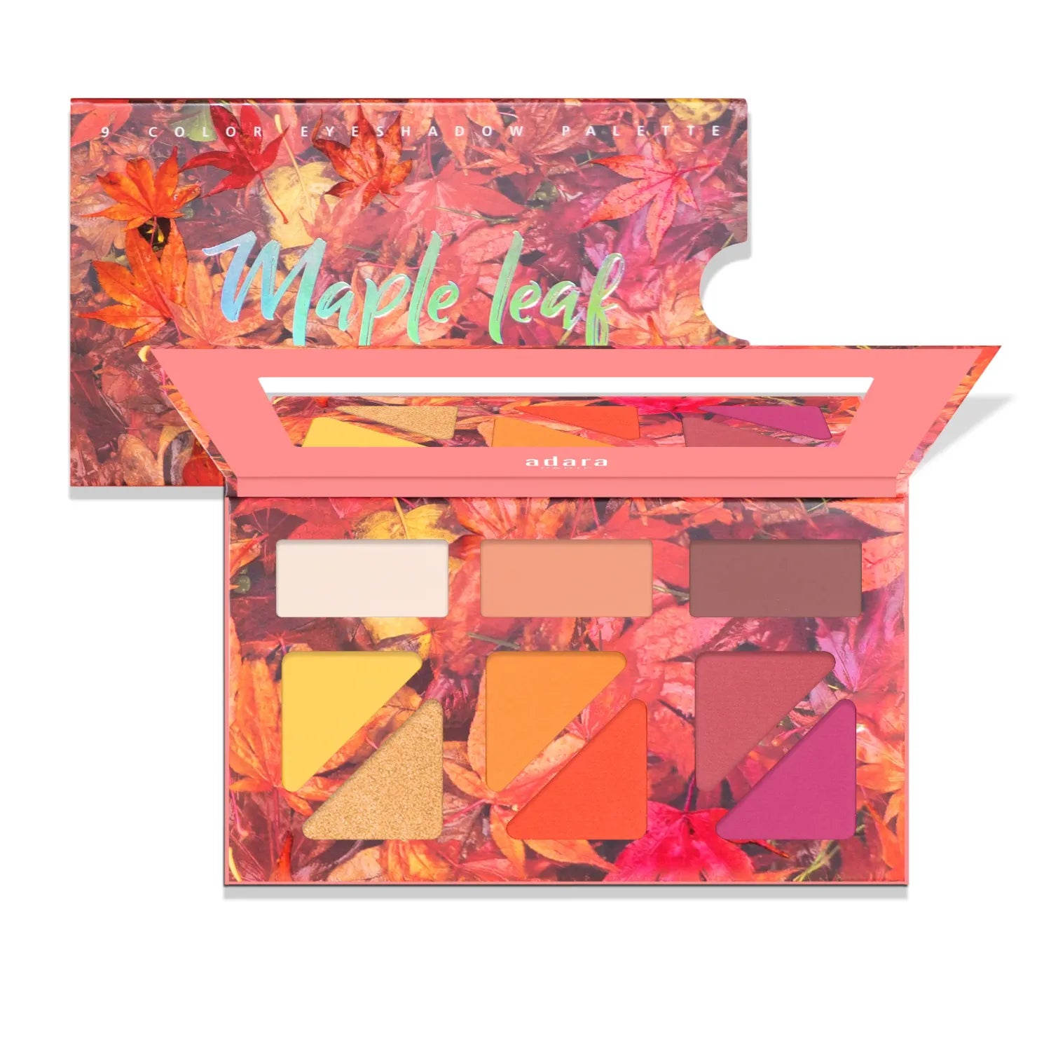 Paleta de Sombras 9 Tonos (Maple Leaf) Adara