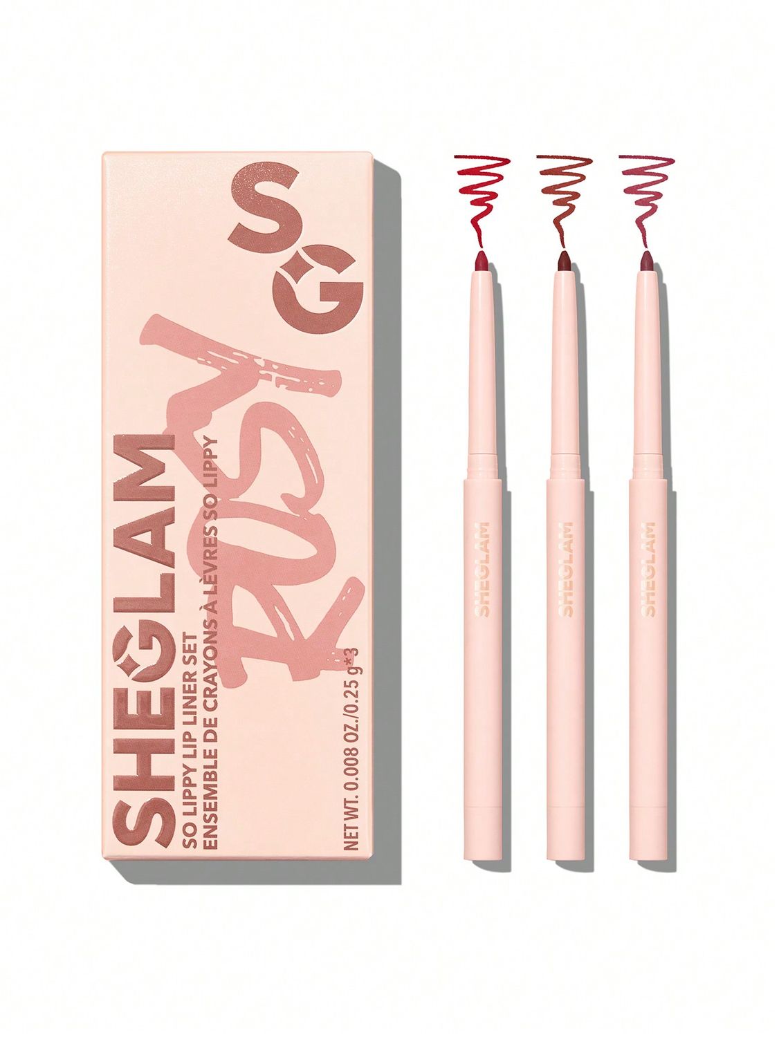 Set de Delineadores de labios So Lippy Shein