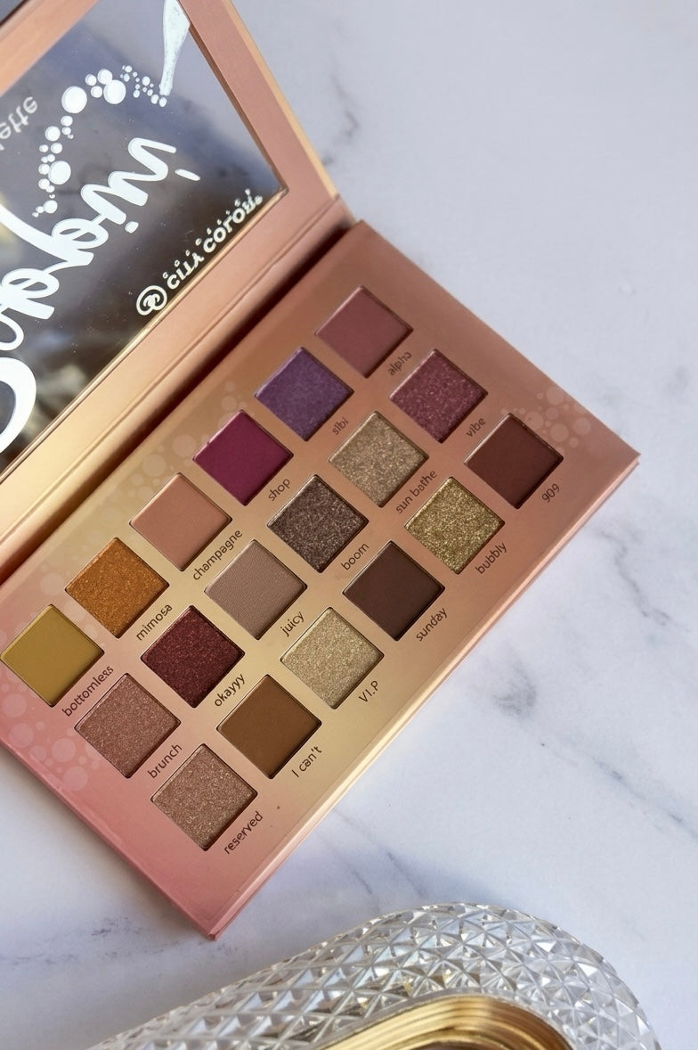 Paleta de Sombras Poppin CityColor