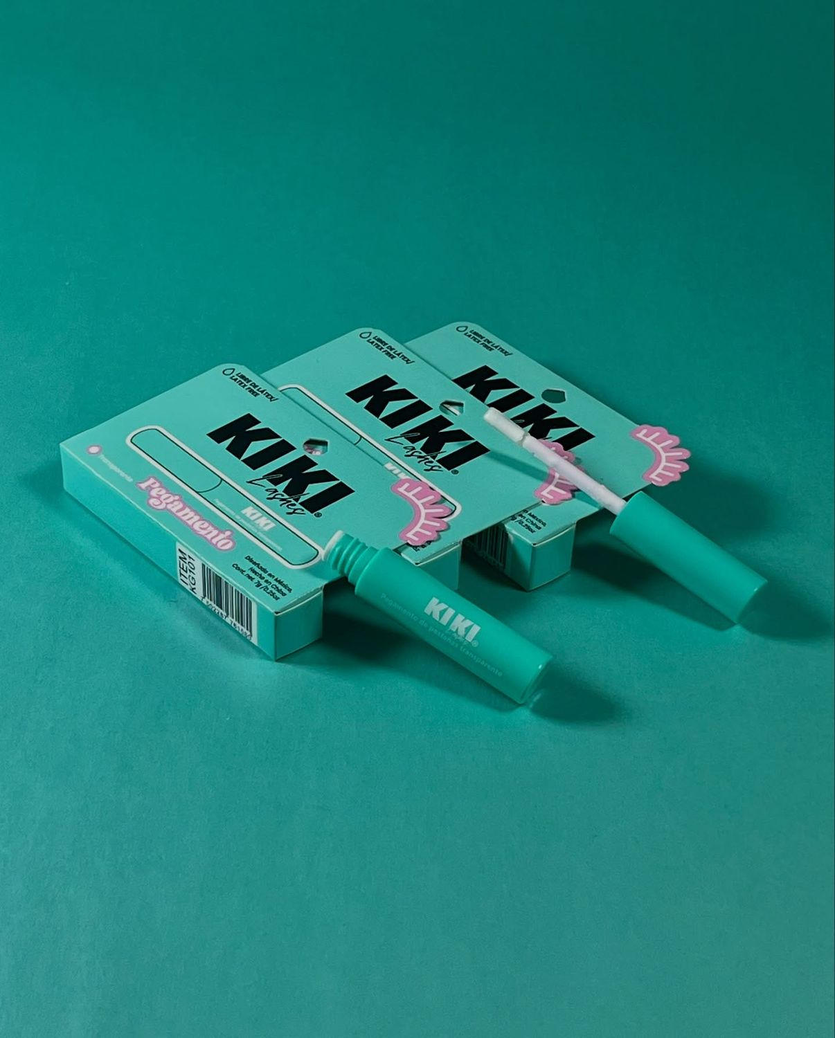 Pegamento en Espatula Transparente Kiki Lashes