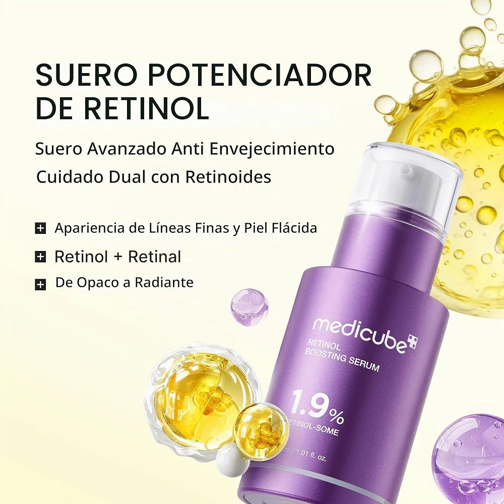 Sérum Reafirmante de Retinol y NMN Medicub
